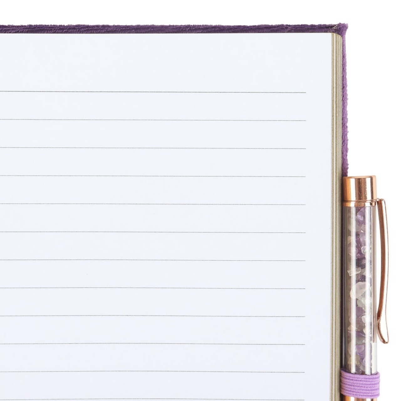 Book Of Spells Journal With Amethyst Crystal Pen - Image 5