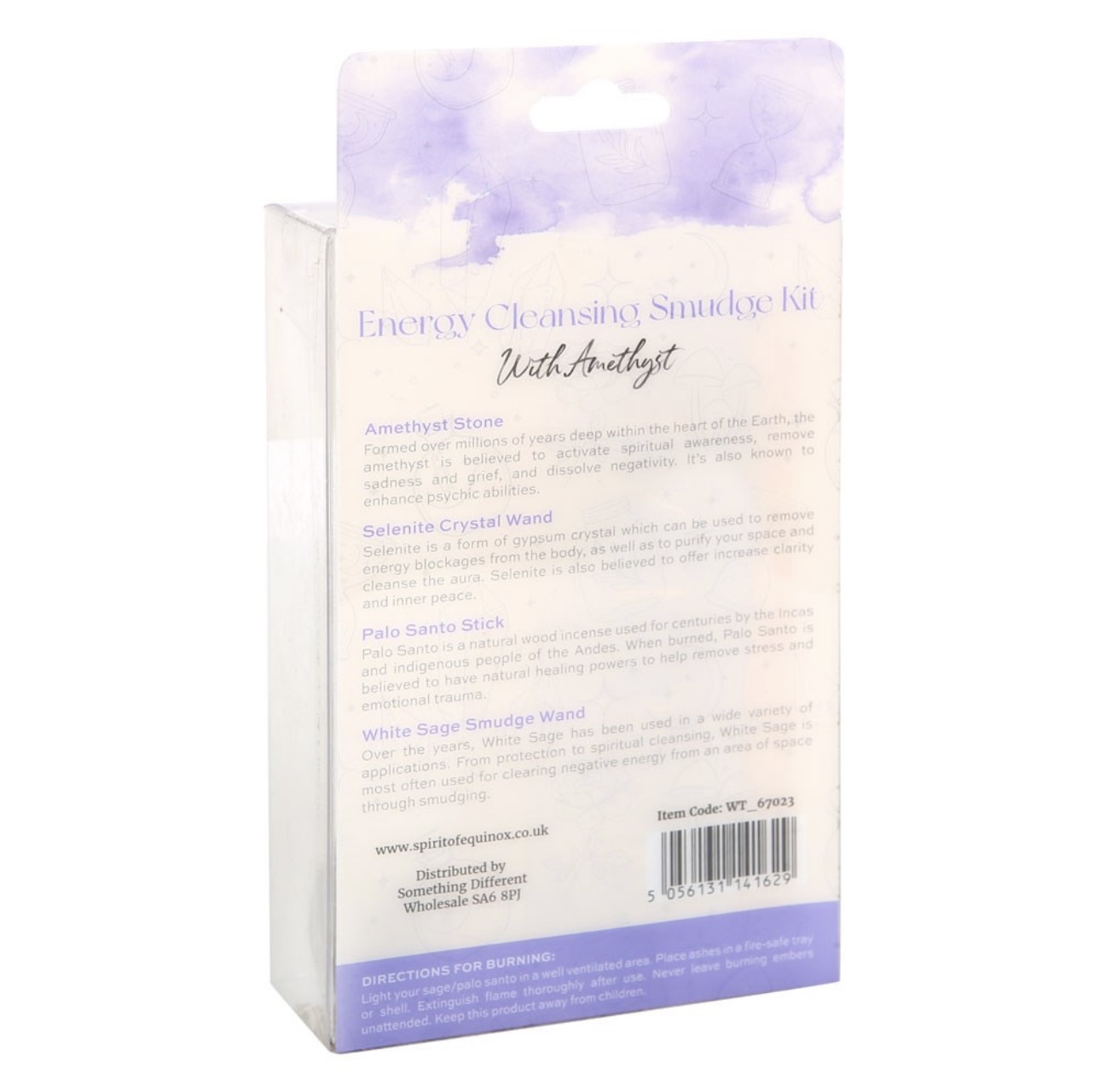 Smudge Kit With Amethyst Crystal - Image 4