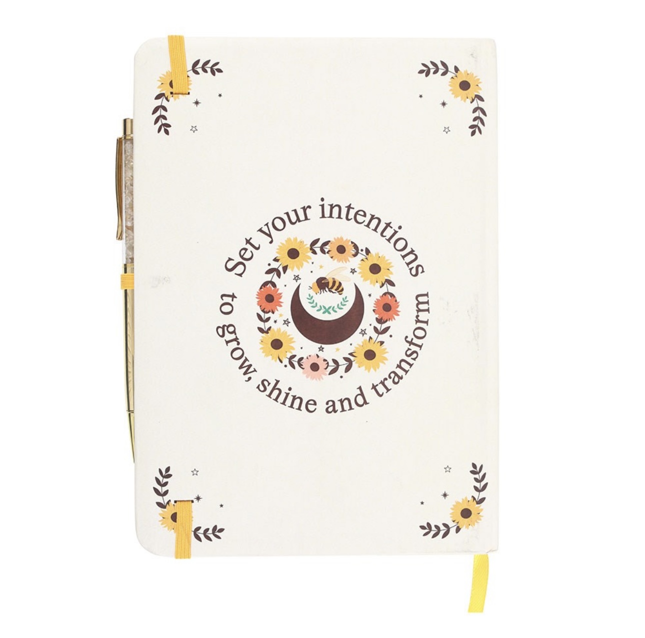 Bee Radiant Intention Journal With Citrine Pen - Image 3