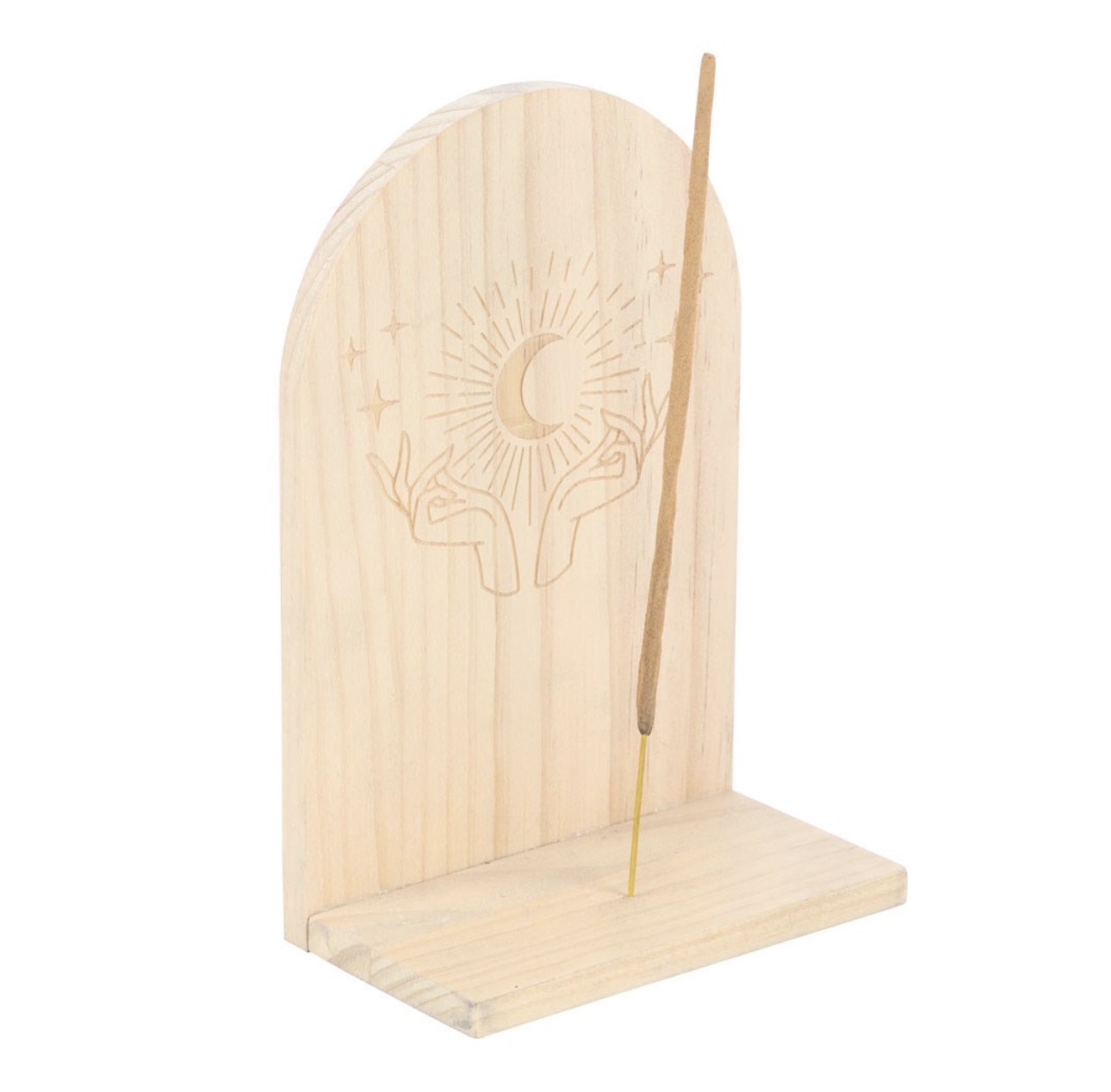 Natural Mystical Hands Incense Holder Shelf - Image 3