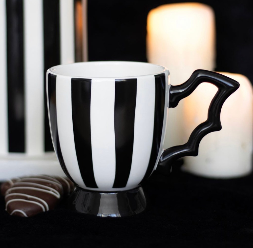 Striped Bat Wing Teacup