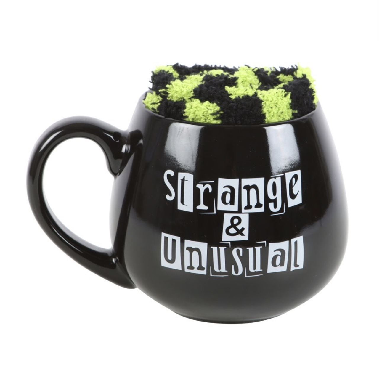 Strange & Unusual Mug And Socks Set - Image 3