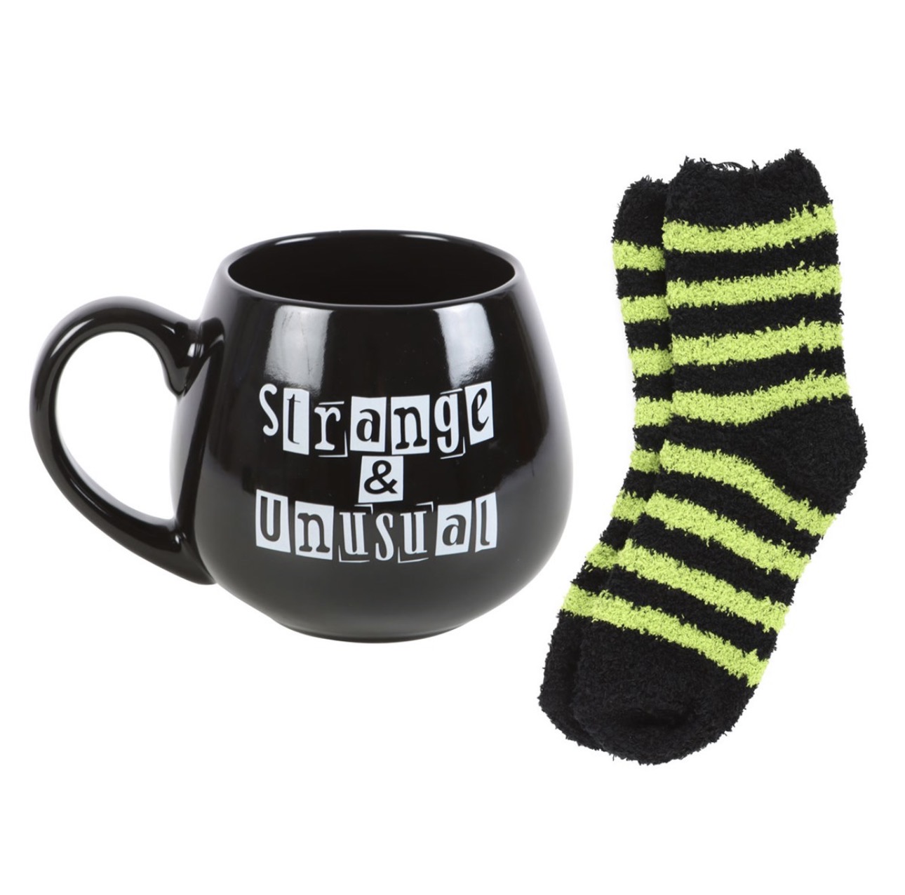 Strange & Unusual Mug And Socks Set - Image 2