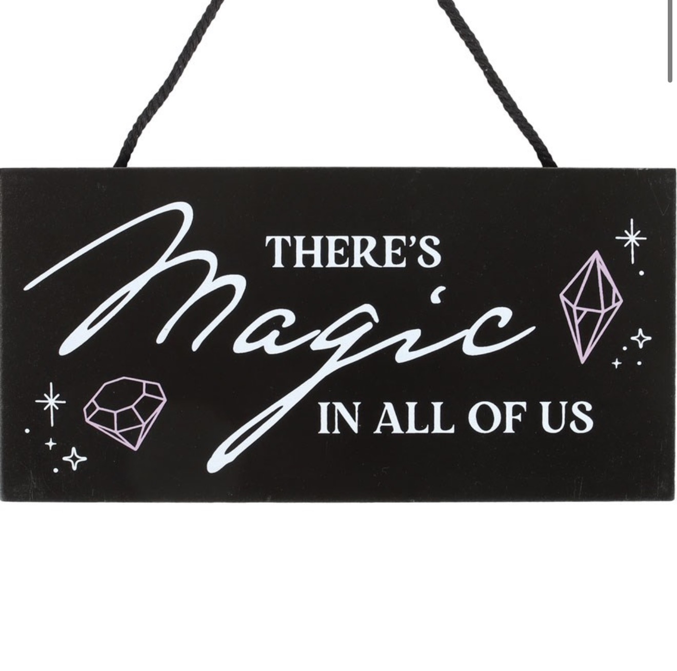 There’s Magic In All Of Us Witchy Hanging Sign - Image 3