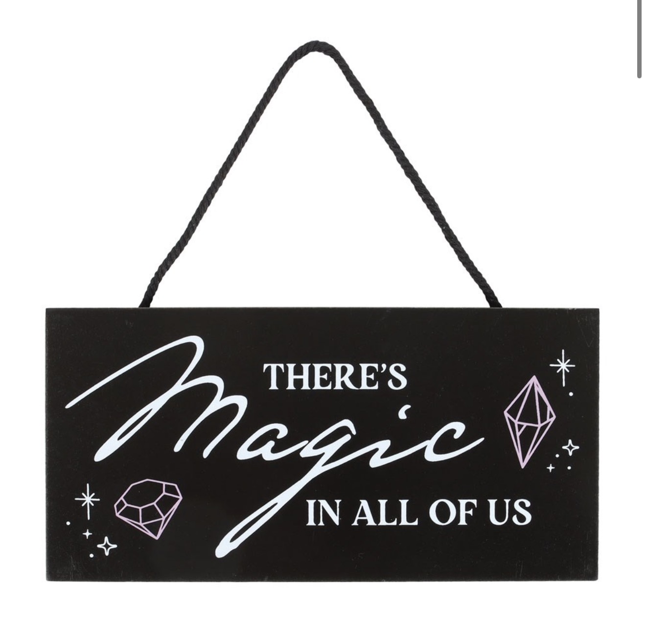 There’s Magic In All Of Us Witchy Hanging Sign - Image 2