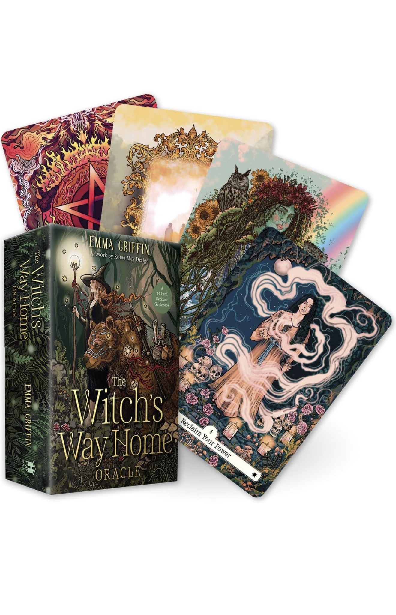 The Witch's Way Home Oracle Cards - Emma Griffin