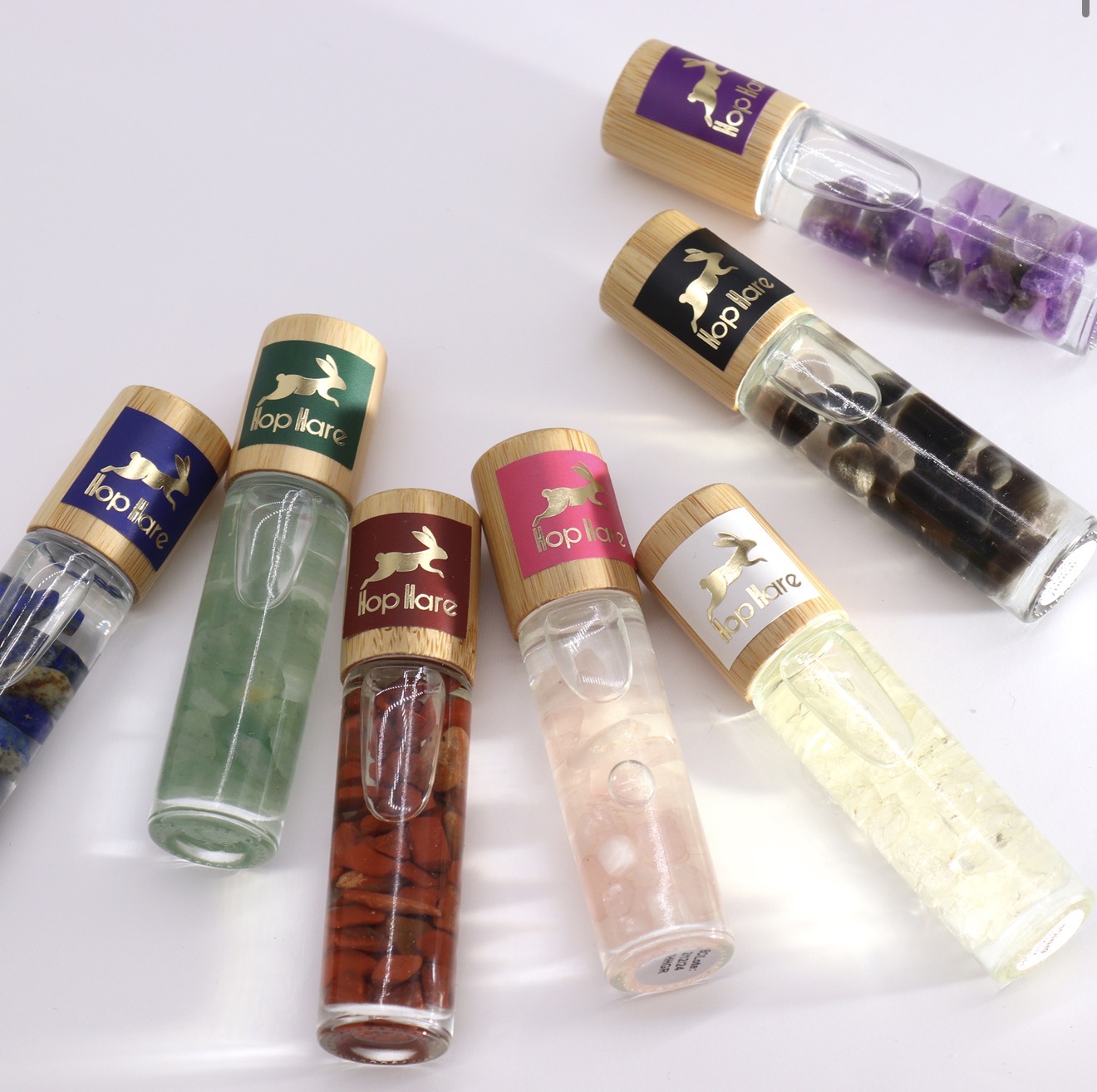 Hop Hare Essential Oil Gemstone Roll On - The Sun - Image 5