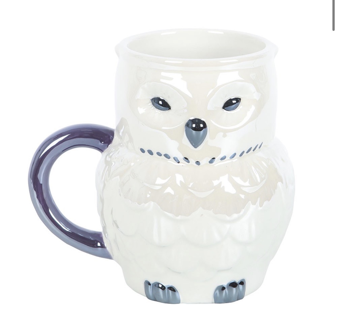 Owl Shaped Iridescent Mug - Image 2