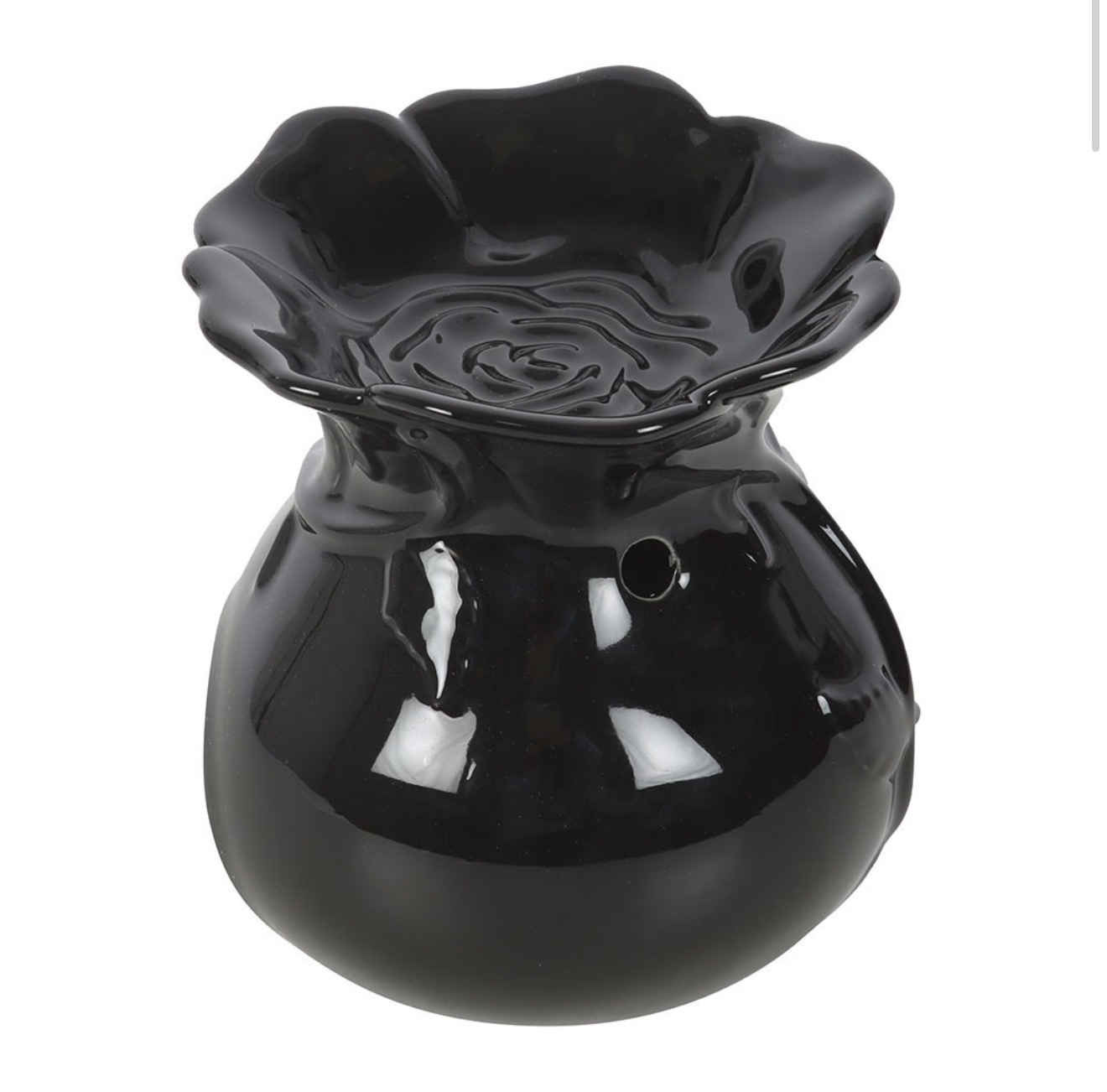 Black Rose Oil Burner - Image 3