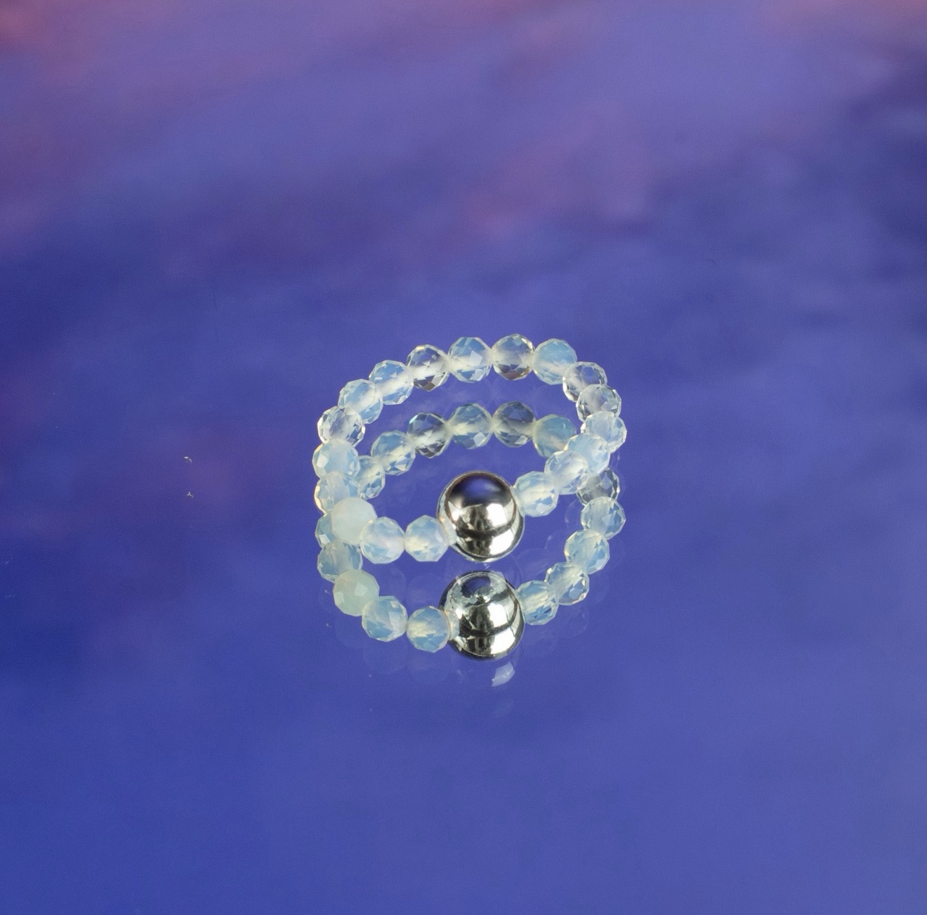 Nymph Spirit Gemstone Ring Set - Full Moon - Image 8