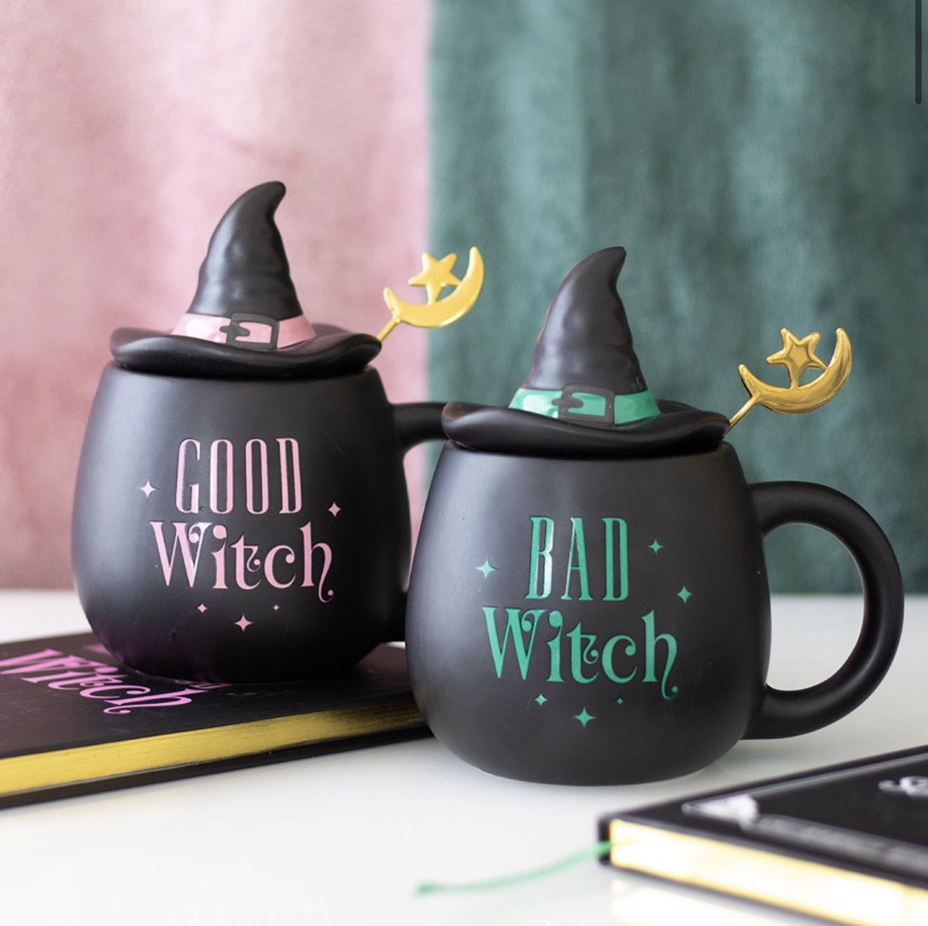 Good Witch Lidded Mug With Spoon - Image 6