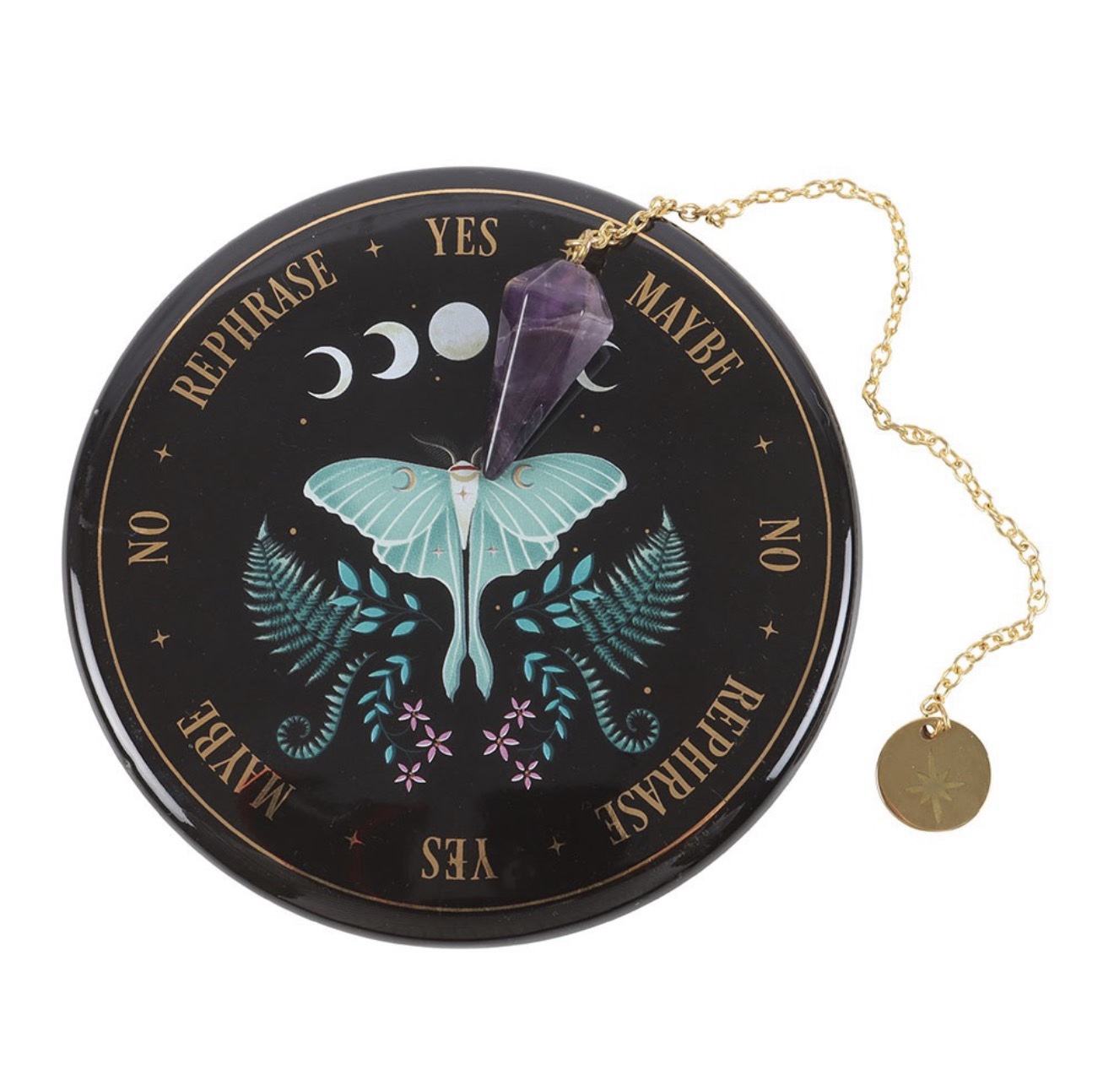 Luna Moth Pendulum Divination Kit - Image 2