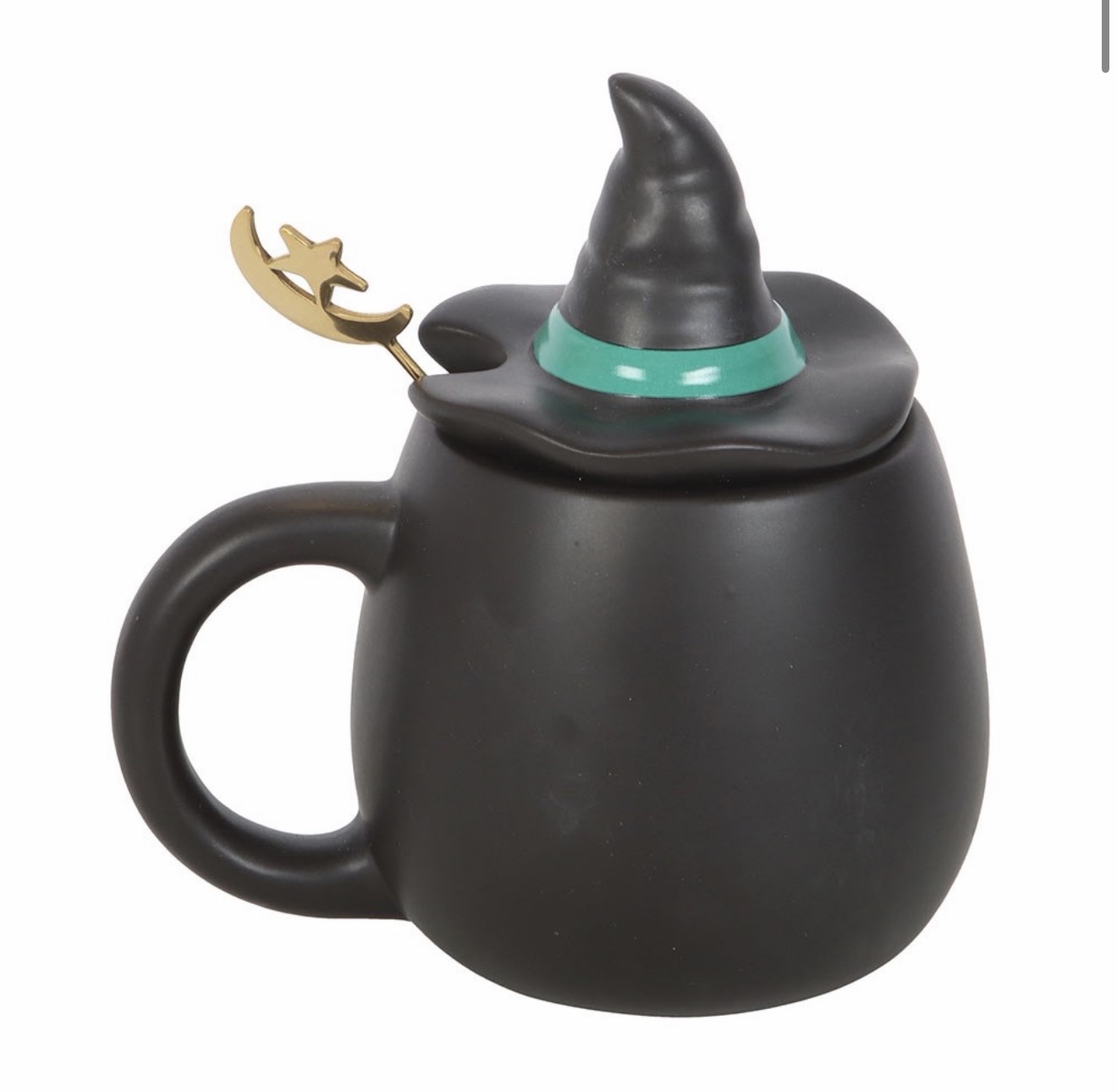 Bad Witch Lidded Mug With Spoon - Image 3