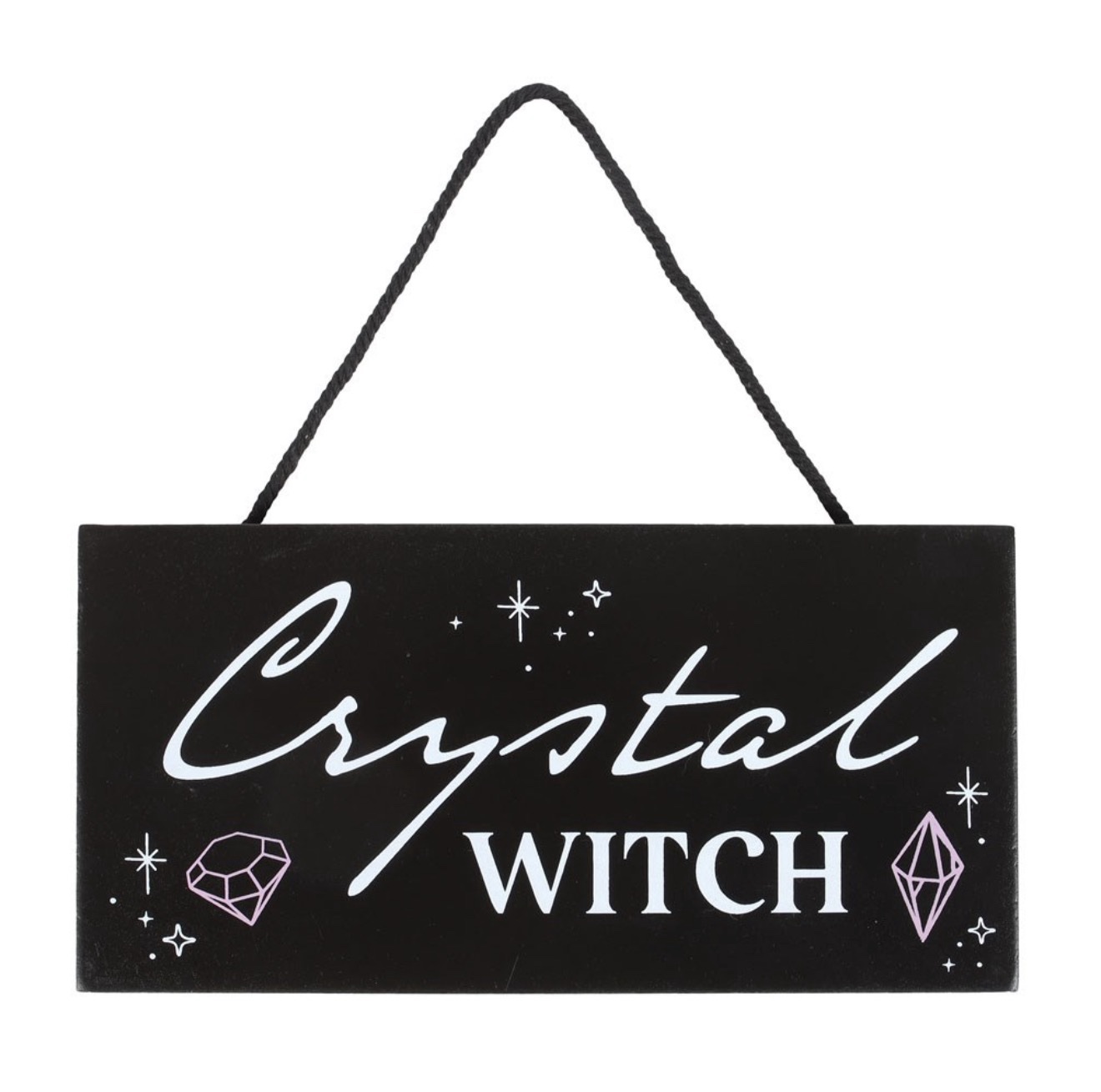 Crystal Witch Hanging Sign - Image 2